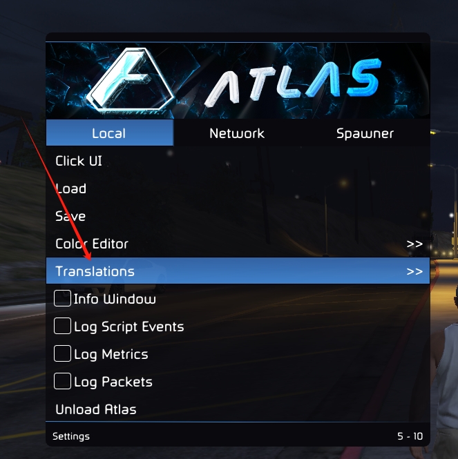 Atlas使用教程-设置中文2
