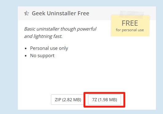下载 Geek Uninstaller